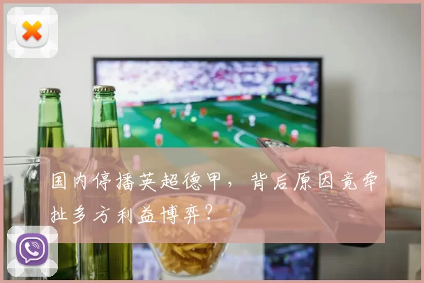 国内停播英超德甲，背后原因竟牵扯多方利益博弈？