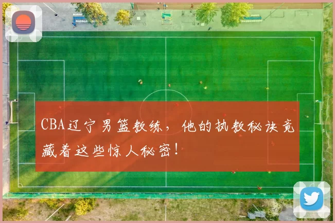 CBA辽宁男篮教练，他的执教秘诀竟藏着这些惊人秘密！